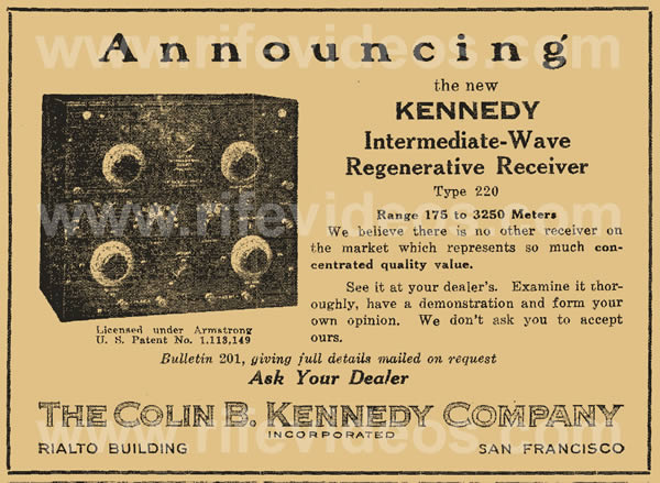 Kennedy Model 220 Advertisment